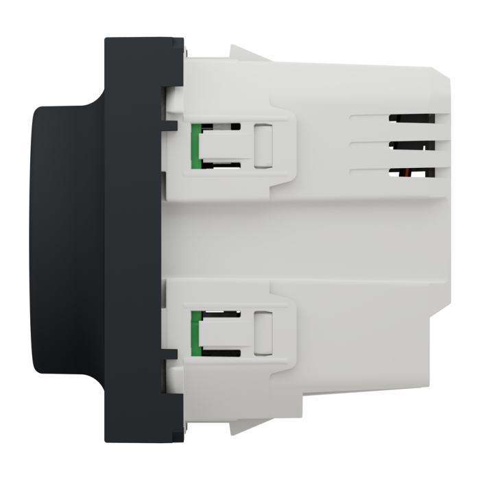 Димер, 2 модулі, чорний, Unica New, Schneider Electric [NU351454]
