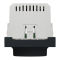 Димер, 2 модулі, чорний, Unica New, Schneider Electric [NU351454]