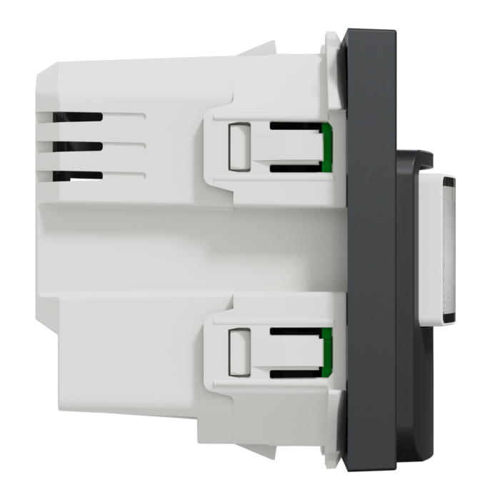 Датчик руху, 10 А, 2 модулі, чорний, Unica New, Schneider Electric [NU352554]