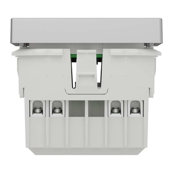 Таймер, 1-клавішний, 10 А, 2 модулі, алюмінієвий, Unica New, Schneider Electric [NU353530]