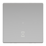 Таймер, алюмінієвий, 1-клавішний, 10 А, 2 модулі, Unica New - Schneider Electric [NU353530]