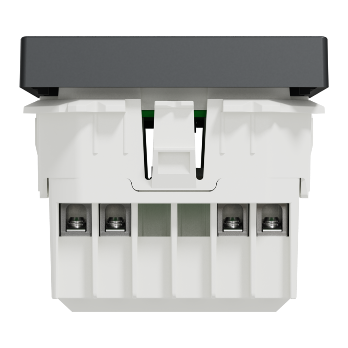 Таймер, 1-клавішний, 10 А, 2 модулі, чорний, Unica New, Schneider Electric [NU353554]