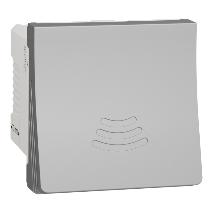 Зумер, 2 модулі, алюмінієвий, Unica New, Schneider Electric [NU378530]