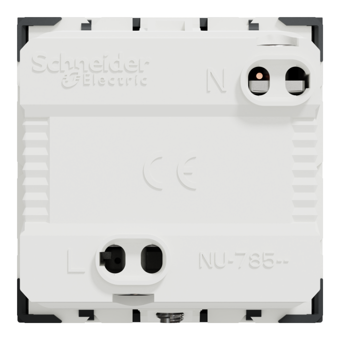 Зумер, 2 модулі, чорний, Unica New, Schneider Electric [NU378554]