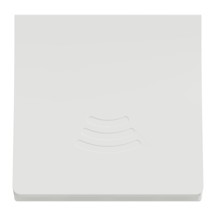 Електронний дверний дзвінок, 2 модулі, білий, Unica New, Schneider Electric [NU378618]