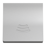 Електронний дверний дзвінок, алюмінієвий, 2 модулі, Unica New - Schneider Electric [NU378630]