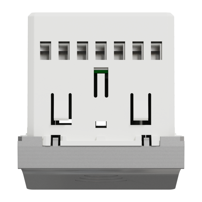 Електронний дверний дзвінок, 2 модулі, алюмінієвий, Unica New, Schneider Electric [NU378630]