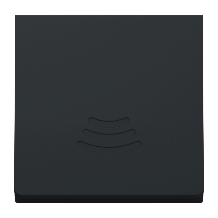 Електронний дверний дзвінок, 2 модулі, чорний, Unica New, Schneider Electric [NU378654]