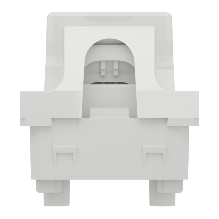 Вивід кабелю, 16 А, 2 модулі, білий, Unica New, Schneider Electric [NU386218]