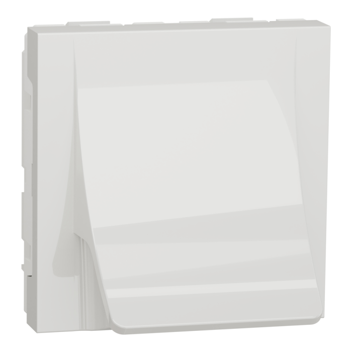 Вивід кабелю, 16 А, 2 модулі, білий, Unica New, Schneider Electric [NU386218]