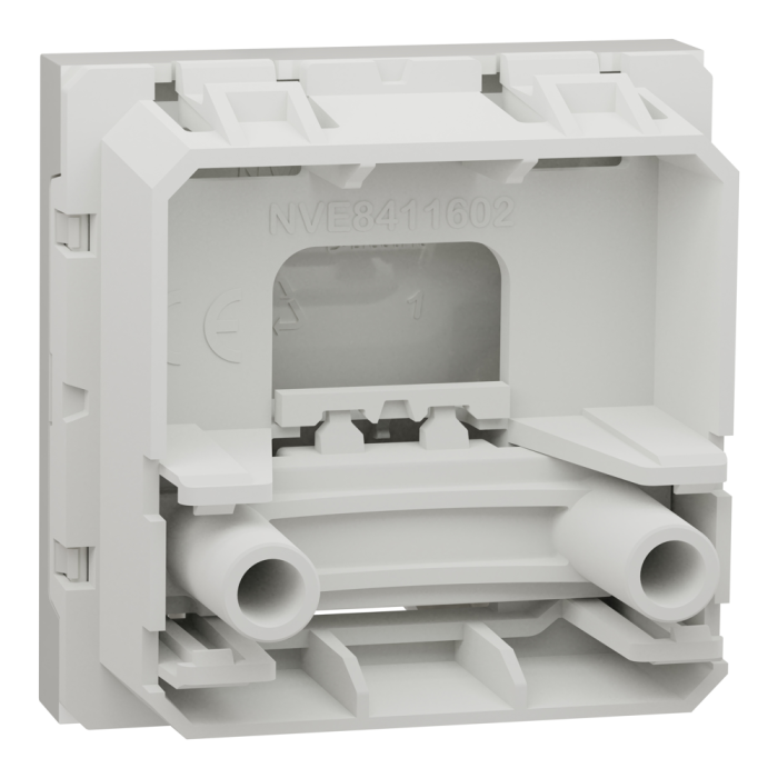 Вивід кабелю, 16 А, 2 модулі, білий, Unica New, Schneider Electric [NU386218]