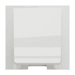 Вивід кабелю, білий, 16 А, 2 модулі, Unica New - Schneider Electric [NU386218]