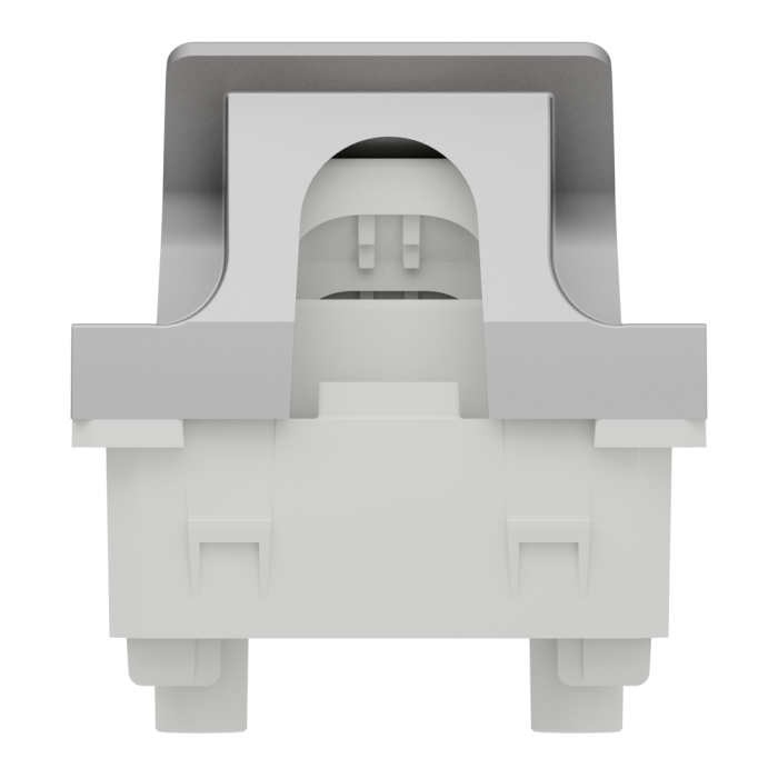 Вивід кабелю, 16 А, 2 модулі, алюмінієвий, Unica New, Schneider Electric [NU386230]