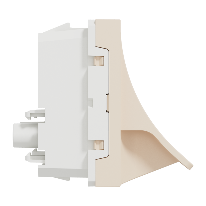 Вивід кабелю, 16 А, 2 модулі, Unica New, Schneider Electric [NU386244]