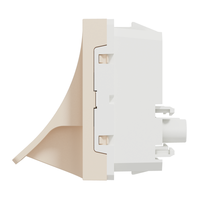 Вивід кабелю, 16 А, 2 модулі, Unica New, Schneider Electric [NU386244]