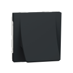 Вивід кабелю, чорний, 16 А, 2 модулі, Unica New - Schneider Electric [NU386254]