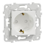 Розетка, біла, 16 А, 2 модулі, Unica New - Schneider Electric [NU503718]