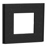 Рамка 1 постова, чорна, Unica New - Schneider Electric [NU600274]