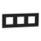 Рамка, 3 x 2 модулі, чорна, Unica New, Schneider Electric [NU600674]