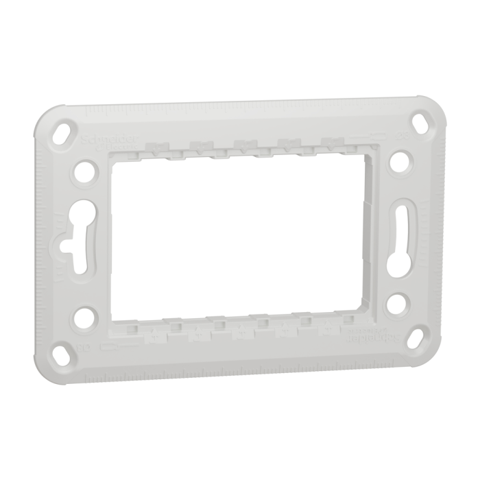 Кріпильна рама, 3 модулі (1 пост), Unica New, Schneider Electric [NU7103P]