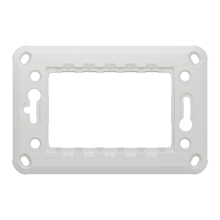 Кріпильна рама, 3 модулі (1 пост), Unica New, Schneider Electric [NU7103P]