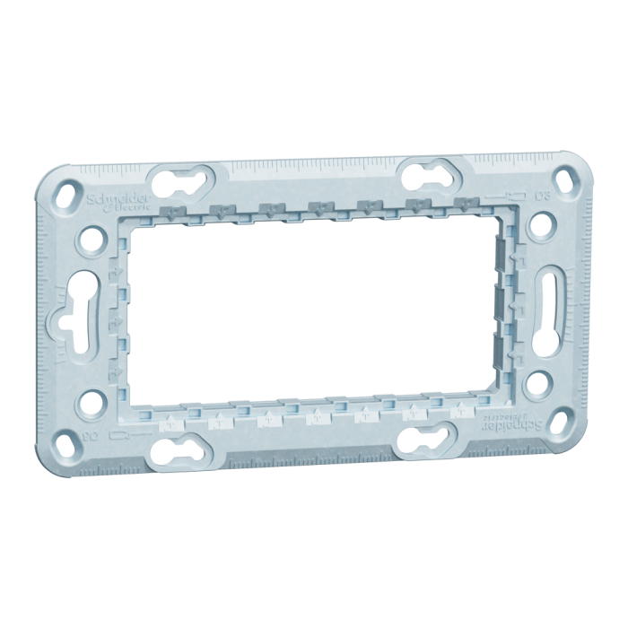 Кріпильна рама, 4 модулі (1 пост), Unica New, Schneider Electric [NU7104]