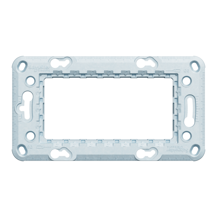 Кріпильна рама, 4 модулі (1 пост), Unica New, Schneider Electric [NU7104]