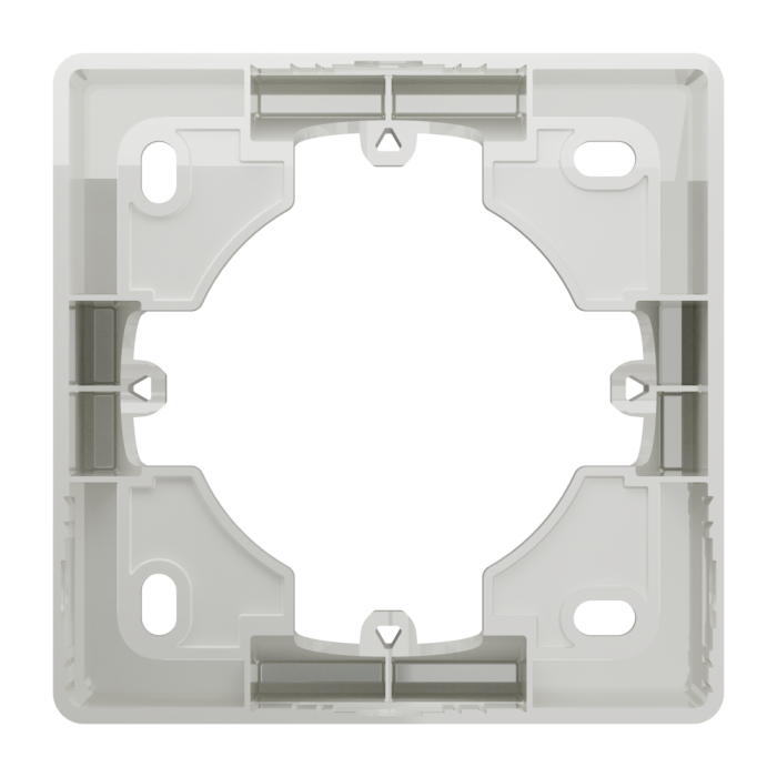 Монтажна коробка, 1 x 2 модулі, біла, Unica New, Schneider Electric [NU800218]