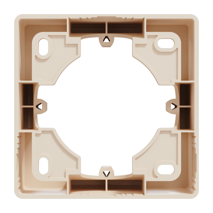 Монтажна коробка, 1 x 2 модулі, Unica New, Schneider Electric [NU800244]