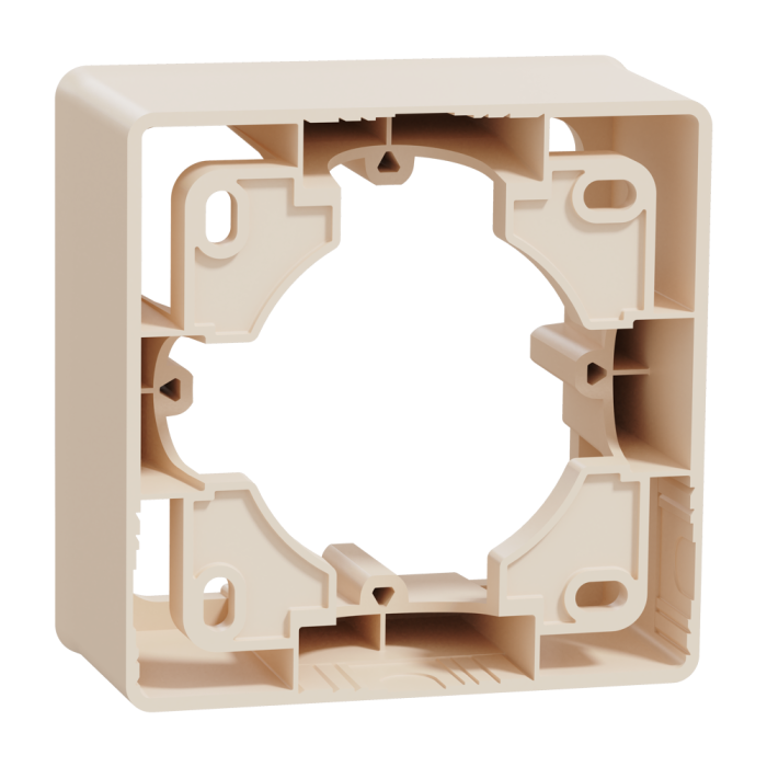 Монтажна коробка, 1 x 2 модулі, Unica New, Schneider Electric [NU800244]