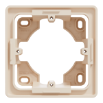 Монтажна коробка 1 постова, Unica New - Schneider Electric [NU800244]