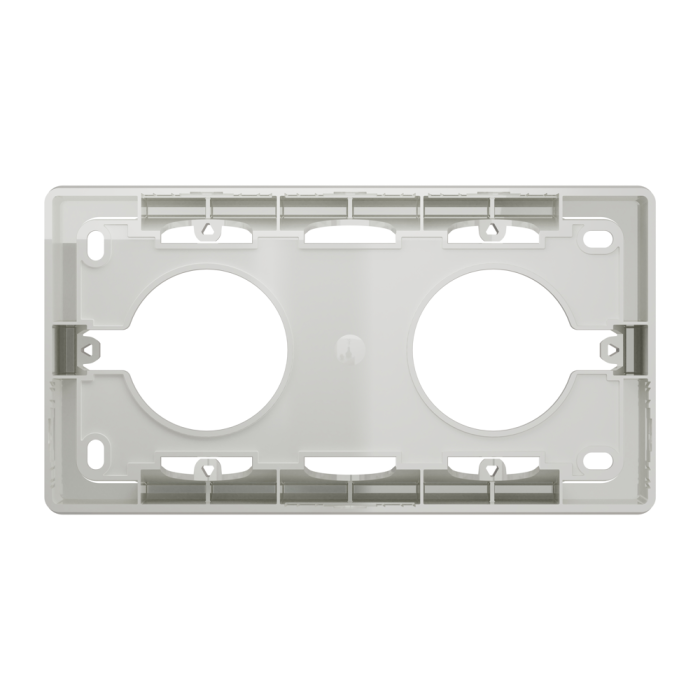 Монтажна коробка, 2 x 2 модулі, біла, Unica New, Schneider Electric [NU800418]