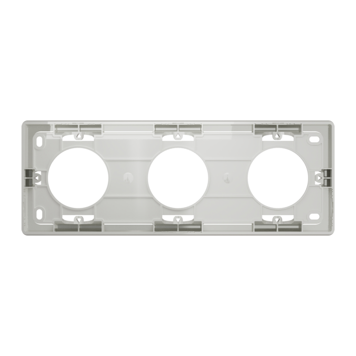 Монтажна коробка, 3 x 2 модулі, біла, Unica New, Schneider Electric [NU800618]