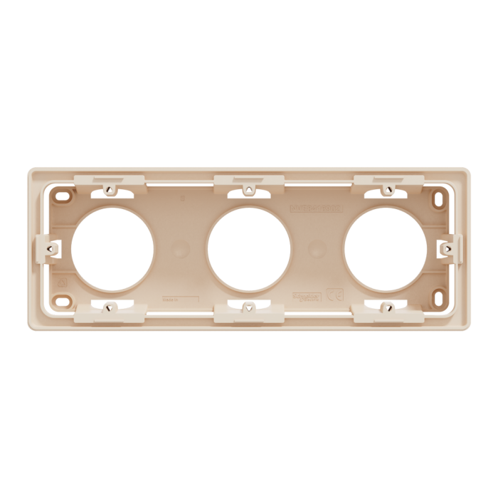 Монтажна коробка, 3 x 2 модулі, Unica New, Schneider Electric [NU800644]