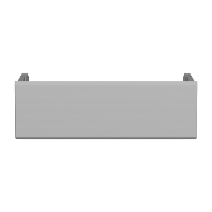 Клавіша, Unica New, для вимикача, 1 модуль, алюміній, алюмінієвий, Schneider Electric, [NU910030N]