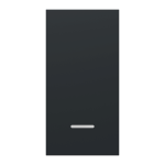 Клавіша, чорна, 1 модуль, Unica New - Schneider Electric [NU910054N]