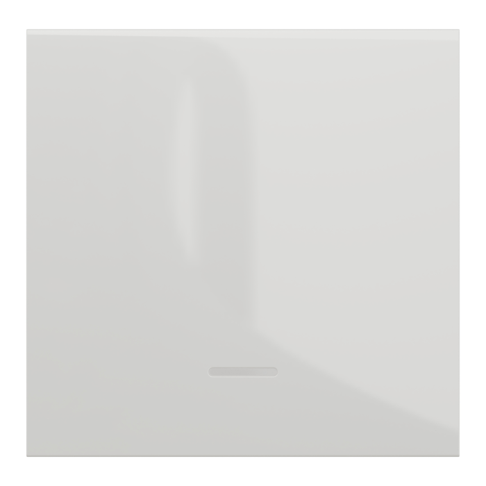 Клавіша, Unica New, Накладка Unica New 2 модулі, білий (ral 9003), Schneider Electric, [NU920018N]