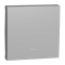 Клавіша, Unica New, Накладка Unica New 2 модулі, алюмінієвий, Schneider Electric, [NU920030N]