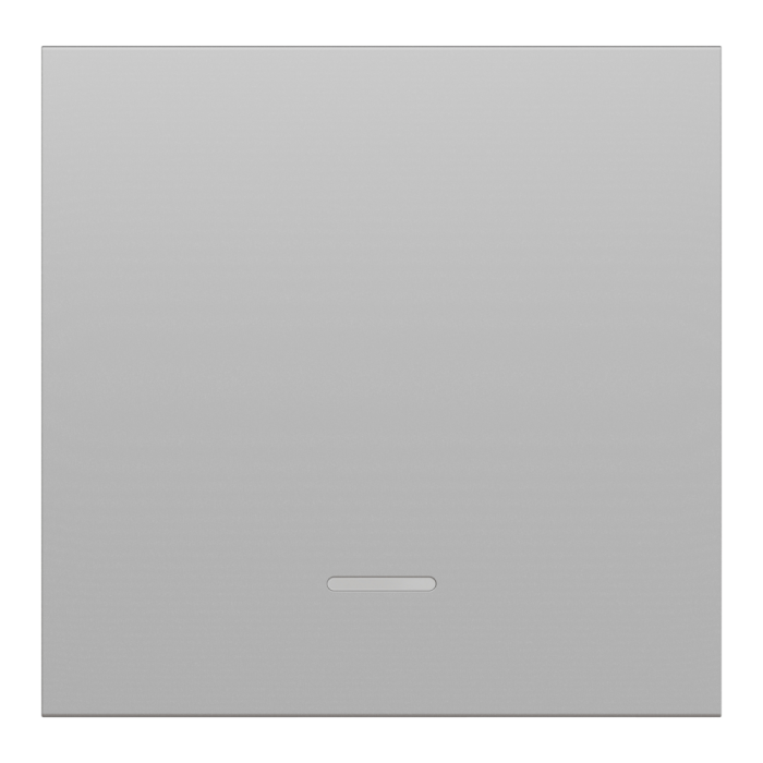 Клавіша, Unica New, Накладка Unica New 2 модулі, алюмінієвий, Schneider Electric, [NU920030N]