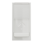 Лицьова накладка, біла, 1 модуль, Unica New - Schneider Electric [NU941018]