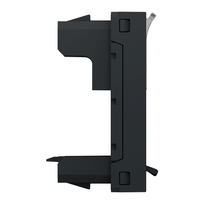 Лицьова накладка, 1 модуль, чорна, Unica New, Schneider Electric [NU941054]