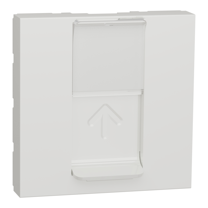 Лицьова накладка, 2 модулі, біла, Unica New, Schneider Electric [NU941118]