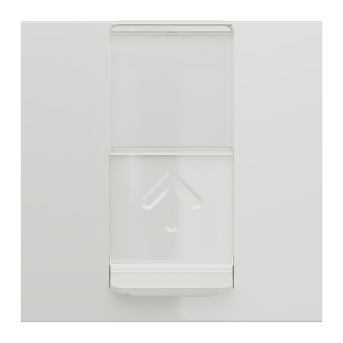 Лицьова накладка, 2 модулі, біла, Unica New, Schneider Electric [NU941118]