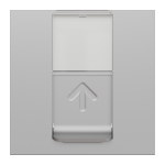 Лицьова накладка, алюмінієва, 2 модулі, Unica New - Schneider Electric [NU941130]