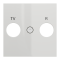 Накладка, 2 модулі, біла, Unica New, Schneider Electric [NU944018]