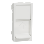 Лицьова накладка, біла, 1 модуль, Unica New - Schneider Electric [NU946018]