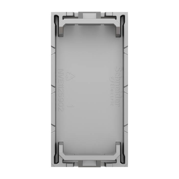 Заглушка, 1 модуль, алюмінієва, Unica New, Schneider Electric [NU986530]