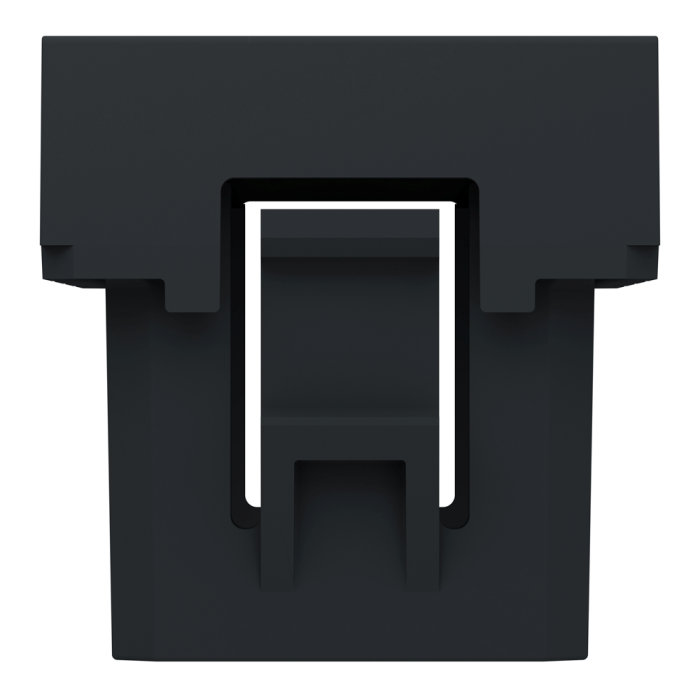 Заглушка, 1 модуль, чорна, Unica New, Schneider Electric [NU986554]