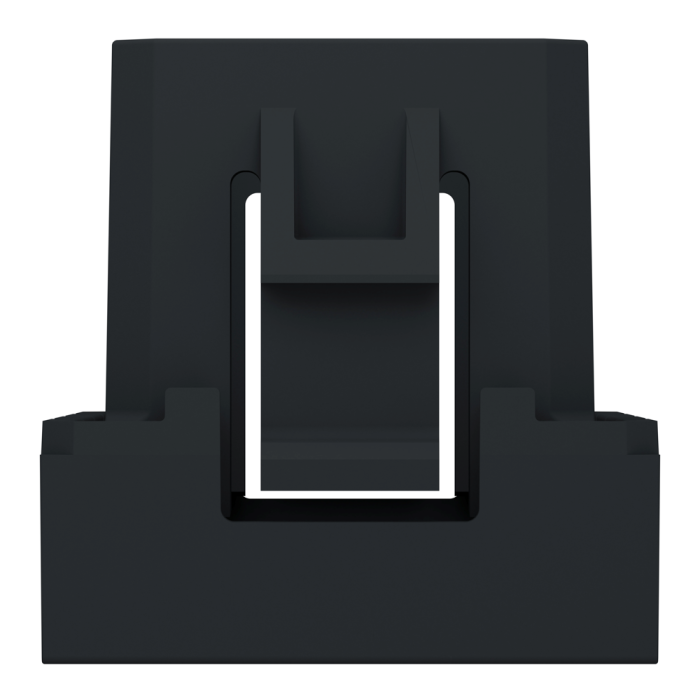 Заглушка, 1 модуль, чорна, Unica New, Schneider Electric [NU986554]