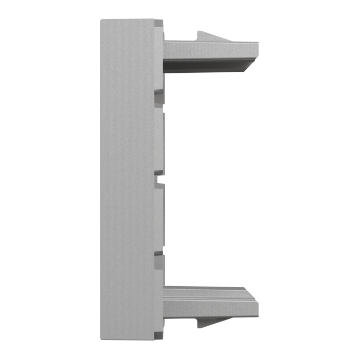 Заглушка, 2 модулі, алюмінієва, Unica New, Schneider Electric [NU986630]